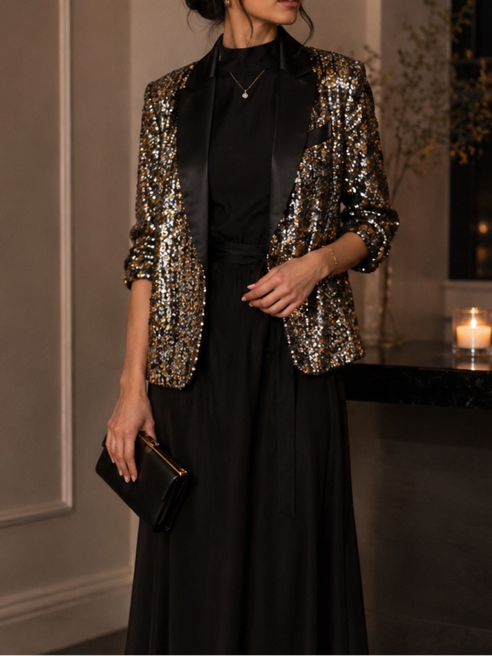 Philip Lim - Gold Sequin Jacket